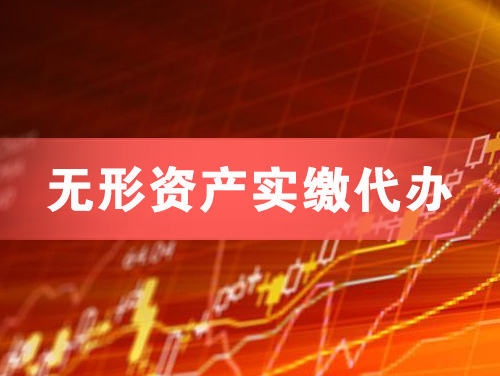 韶山无形资产实缴资本代办